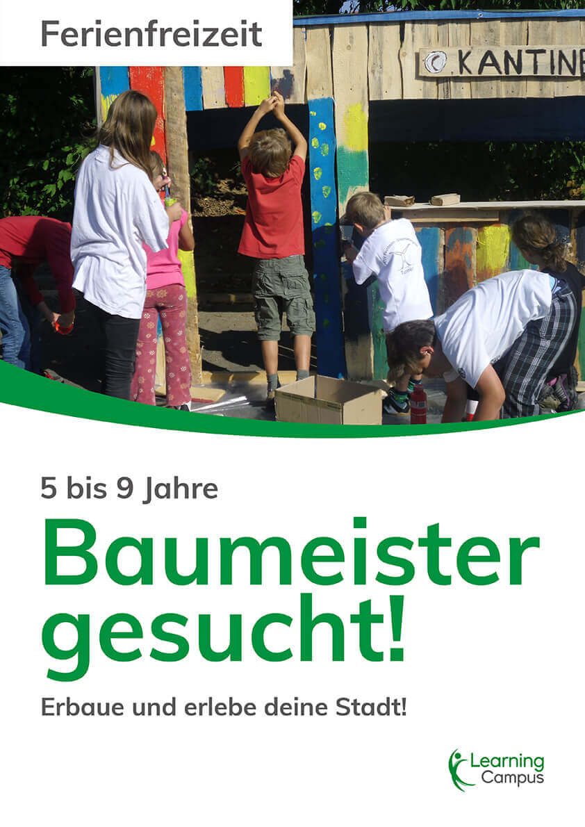 Baumeister gesucht (5 bis 9 Jahre - 2023)