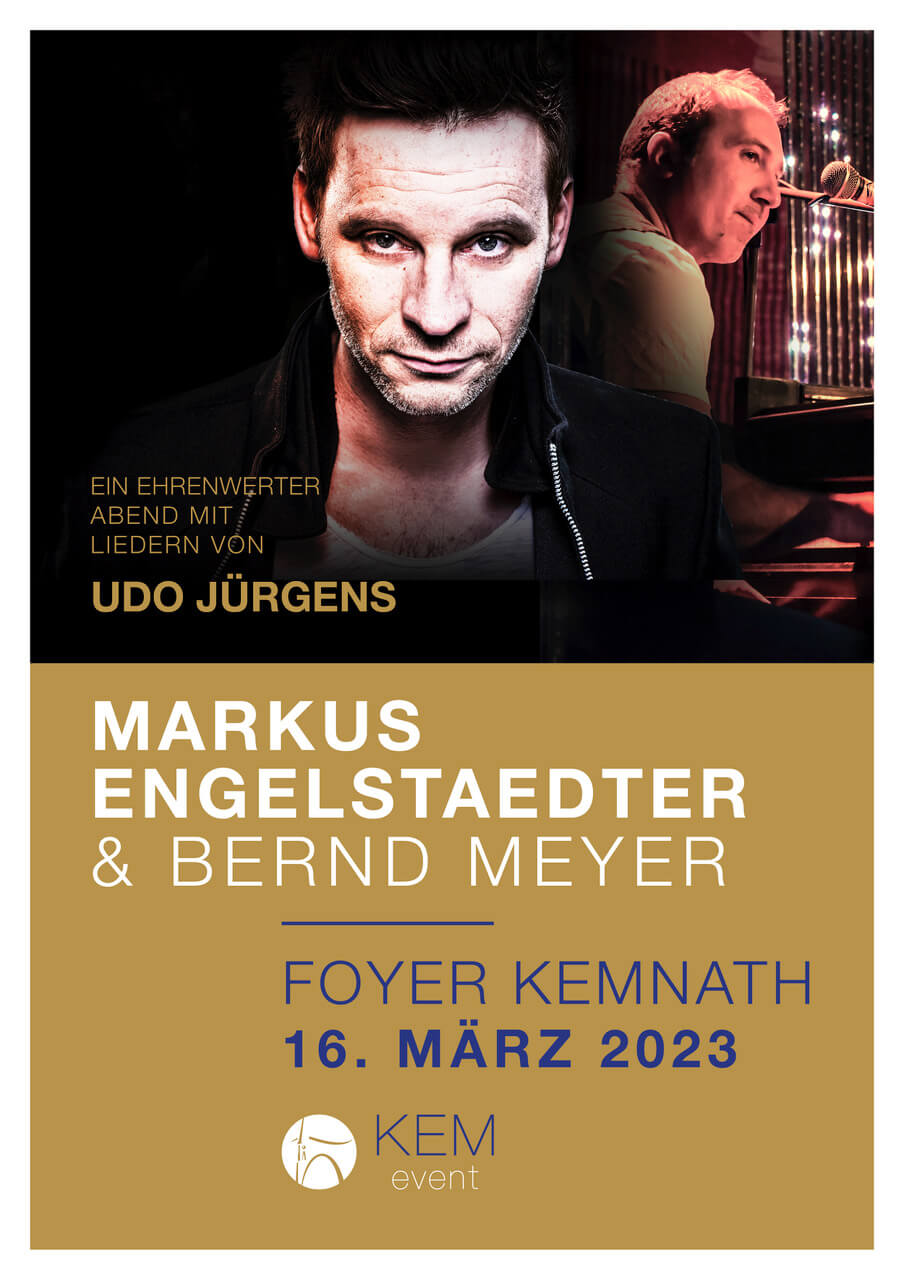 Markus Engelstaedter & Bernd Meyer UDO - 16. März 2023