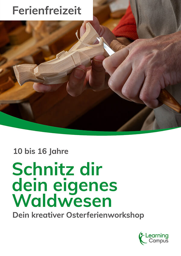 TRABITZ - Schnitz dir dein eigenes Waldwesen (10 bis 16 Jahre) -2026